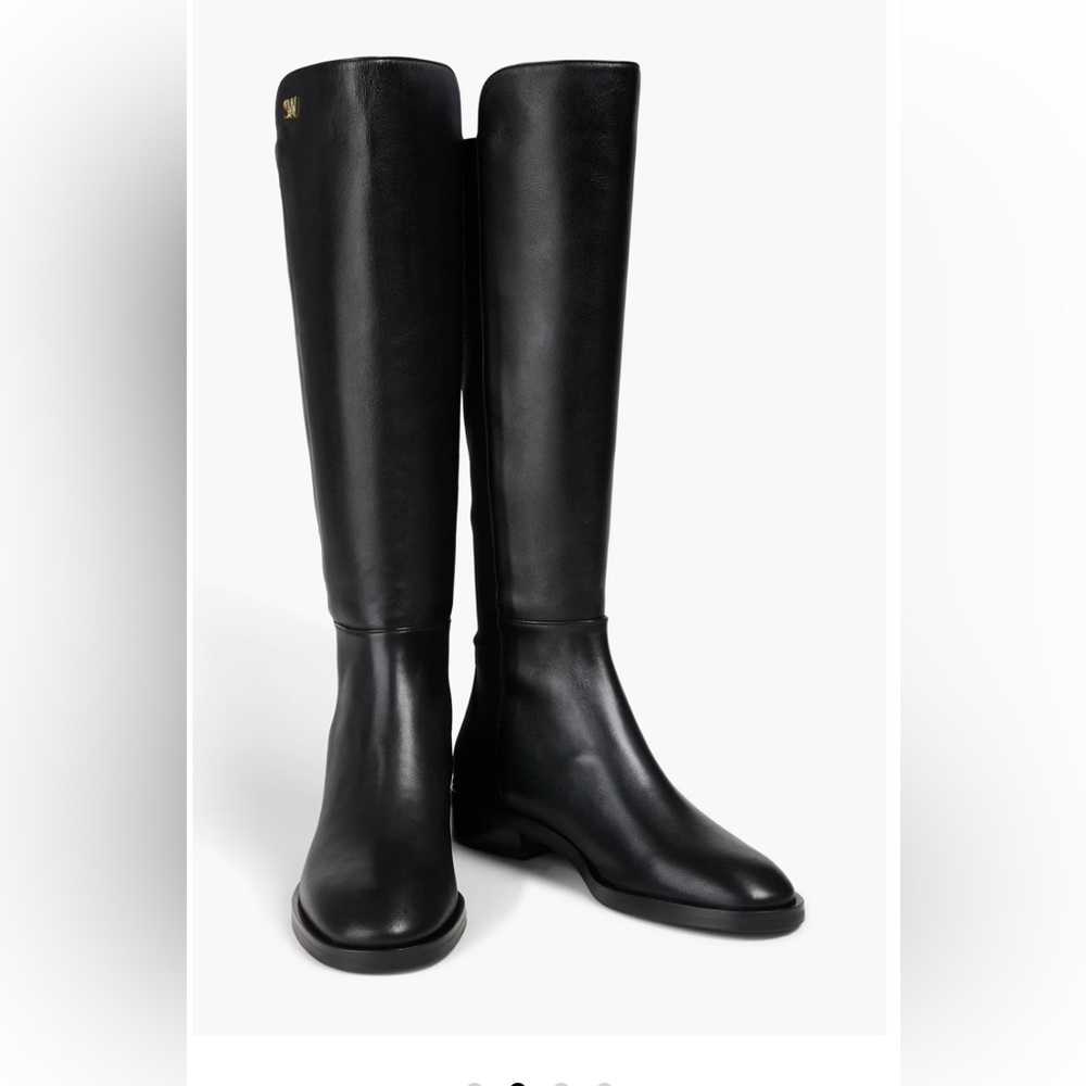 Stuart Weitzman Black Winter & Rain Boots - Picture 1 of 3